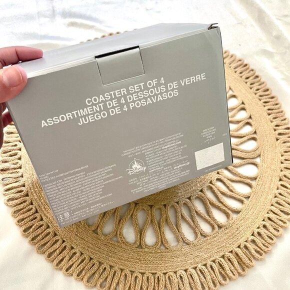 NWT Disney Snow White and the Seven Dwarfs Evil Queen Coaster Set - Picture 3 of 3